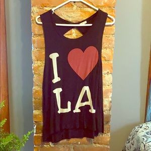 Tunic style tank top